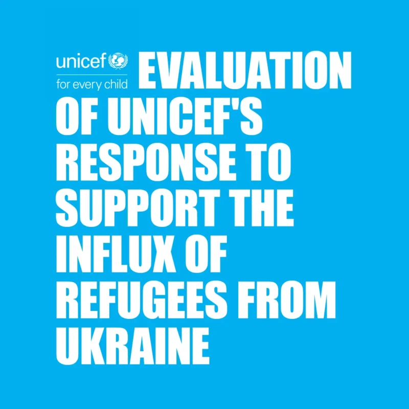 Real-time Evaluation of UNICEF’s Refugee Response