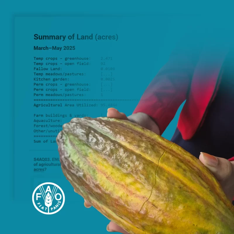 Digitising Agricultural Surveys in Trinidad & Tobago
